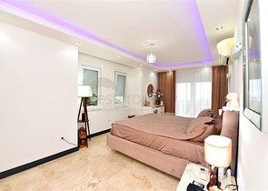 Furnished villa with panoramic views in the very center of Alanya