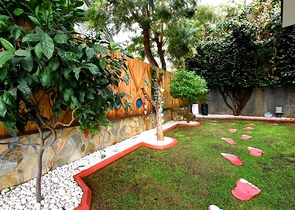 Furnished villa with panoramic views in the very center of Alanya