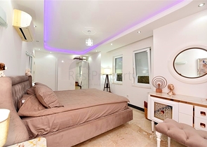 Furnished villa with panoramic views in the very center of Alanya