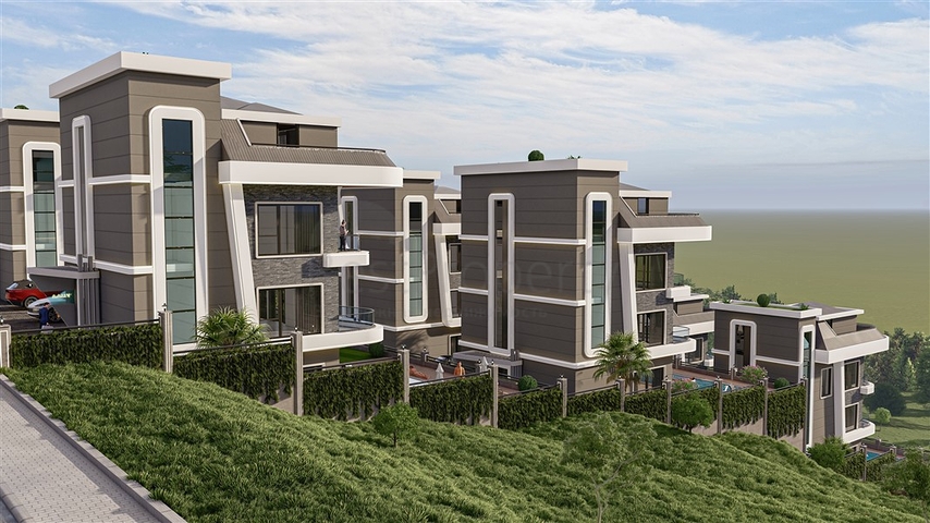 Premium class villa project in the elite Kargicak area
