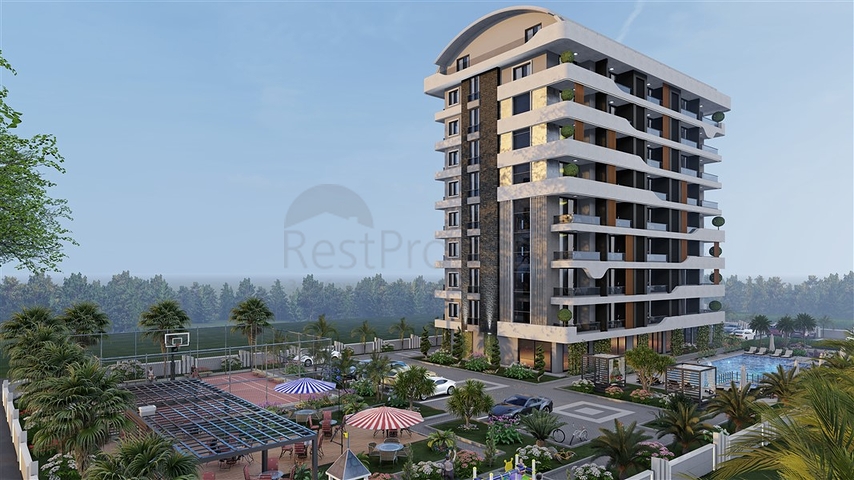 An investment project in a modern style in the Pajallar area 