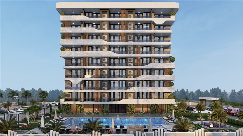 An investment project in a modern style in the Pajallar area 