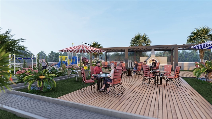 An investment project in a modern style in the Pajallar area 