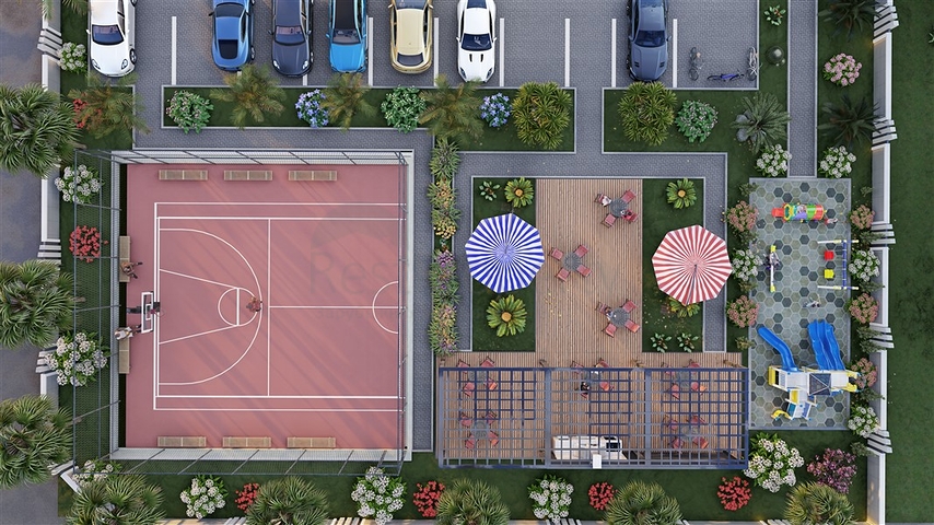 An investment project in a modern style in the Pajallar area 