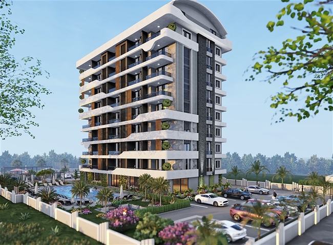 An investment project in a modern style in the Pajallar area 