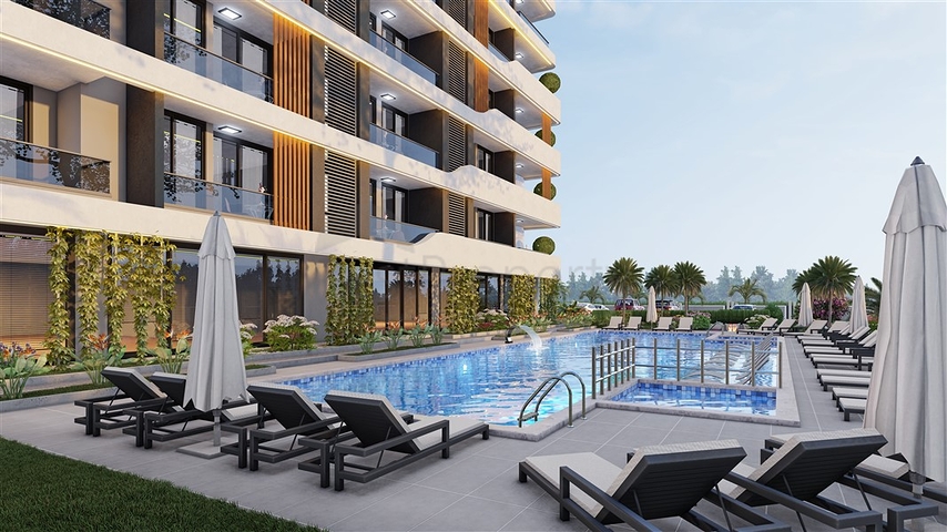 An investment project in a modern style in the Pajallar area 