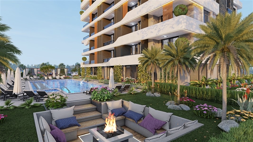 An investment project in a modern style in the Pajallar area 