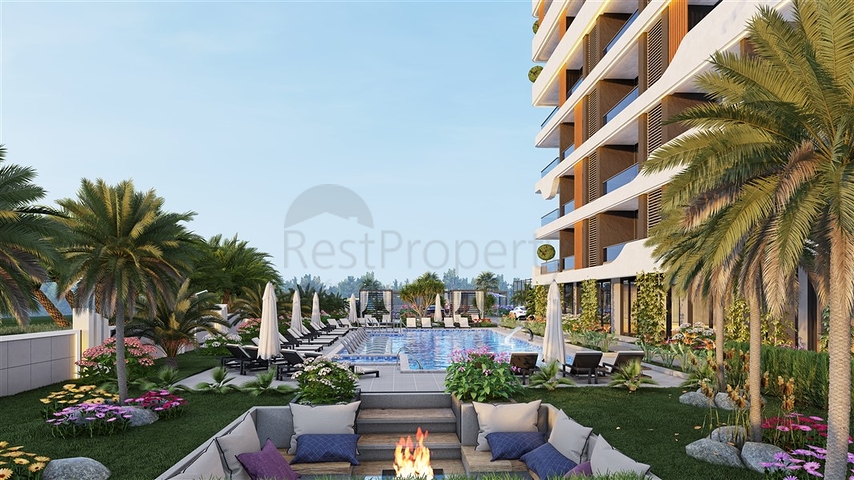 An investment project in a modern style in the Pajallar area 