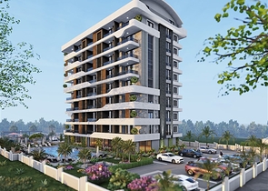 An investment project in a modern style in the Pajallar area 