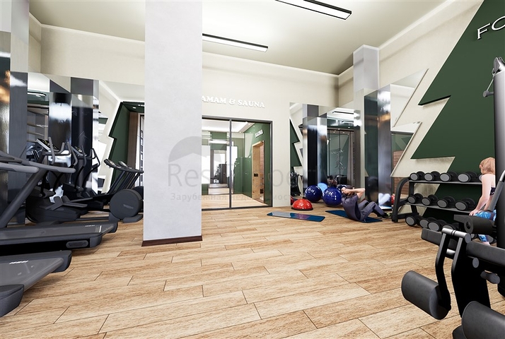 Luxury complex in the center of Alanya  