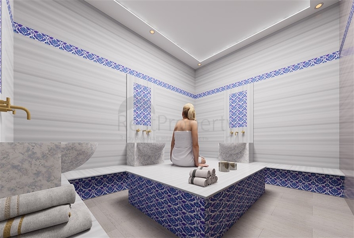 Luxury complex in the center of Alanya  