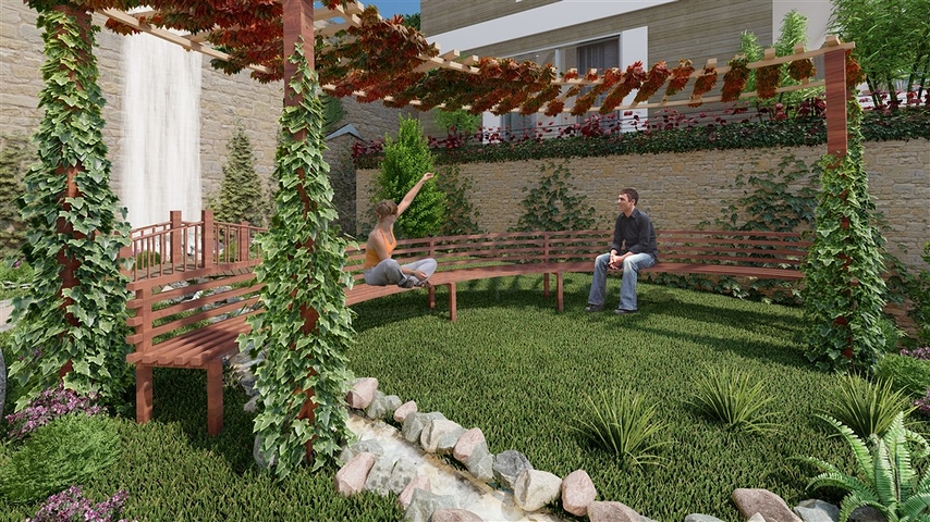 Luxury complex in the center of Alanya  