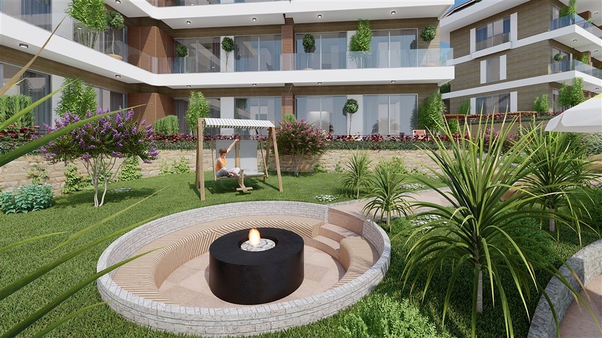 Luxury complex in the center of Alanya  