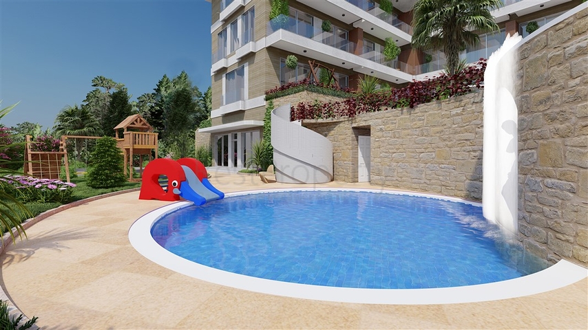 Luxury complex in the center of Alanya  