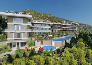 Luxury complex in the center of Alanya  