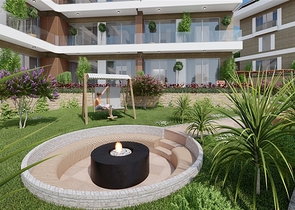 Luxury complex in the center of Alanya  