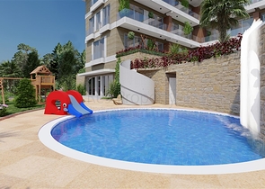 Luxury complex in the center of Alanya  