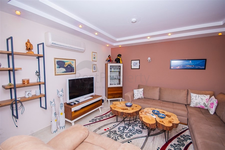 Furnished 4+1 penthouse in Oba area