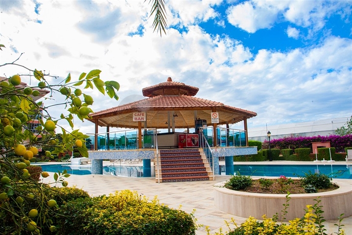 Furnished 4+1 penthouse in Oba area