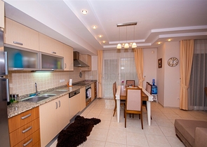 Furnished 4+1 penthouse in Oba area