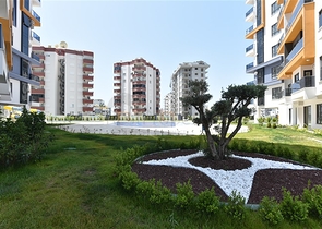 1+1 apartment in a modern complex on the Mediterranean coast  