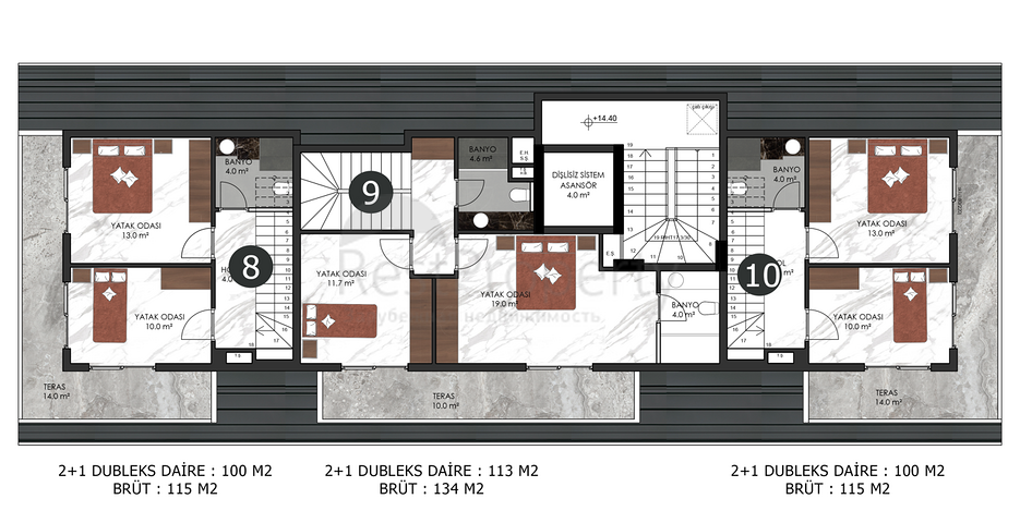 Clubhouse in a developed area of Oba