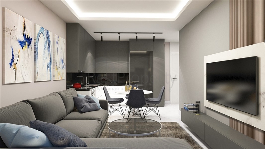 Clubhouse in a developed area of Oba