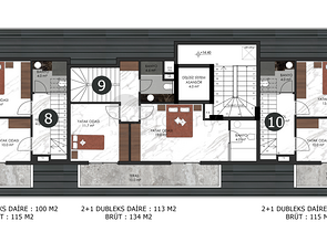 Clubhouse in a developed area of Oba