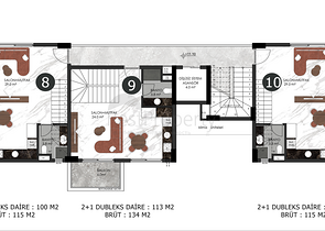 Clubhouse in a developed area of Oba