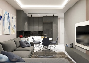 Clubhouse in a developed area of Oba