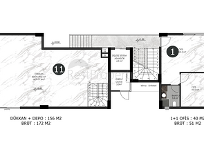 Clubhouse in a developed area of Oba