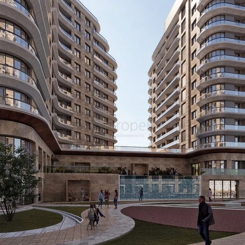 An investment project under construction in the Kucukcekmedje area