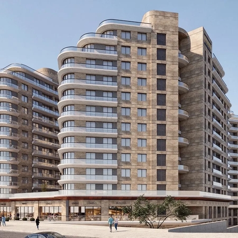 An investment project under construction in the Kucukcekmedje area