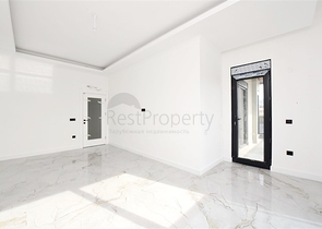 3+1 apartment in a new complex with sea view and Alanya fortress