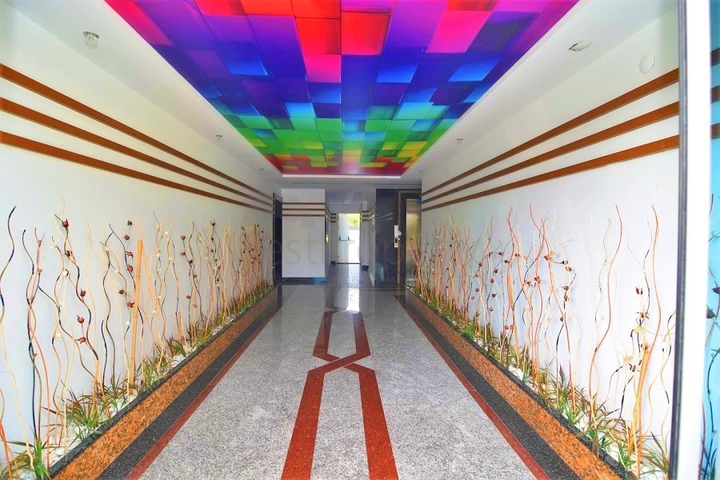 Large 1+1 apartment in a modern complex in Kestel district