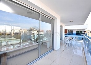 Large 1+1 apartment in a modern complex in Kestel district