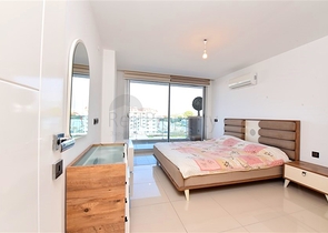 Large 1+1 apartment in a modern complex in Kestel district