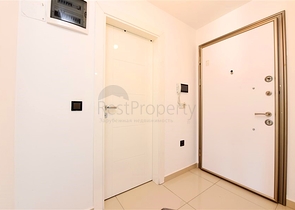 Large 1+1 apartment in a modern complex in Kestel district