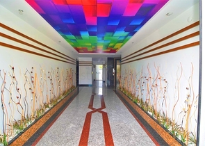 Large 1+1 apartment in a modern complex in Kestel district