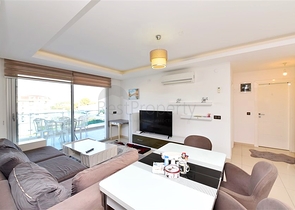 Large 1+1 apartment in a modern complex in Kestel district