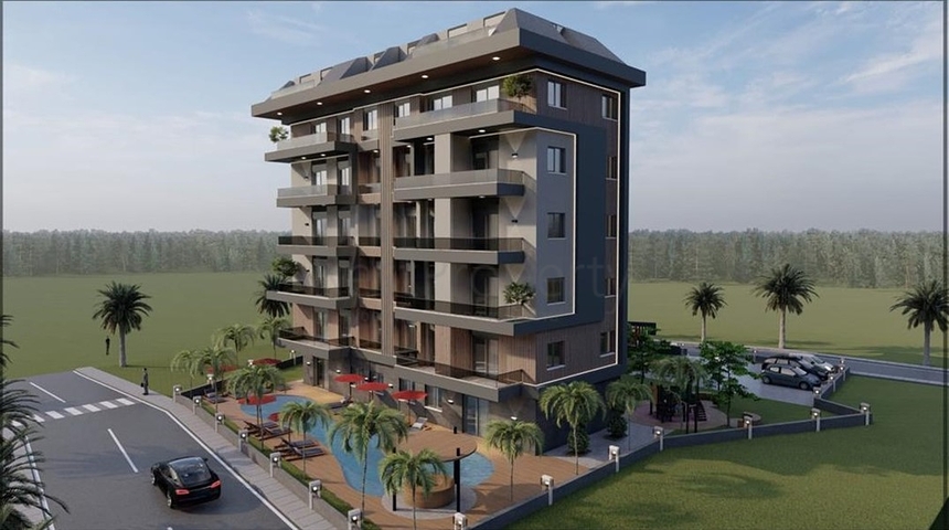 2+1 apartment with separate kitchen in Cikcilli area