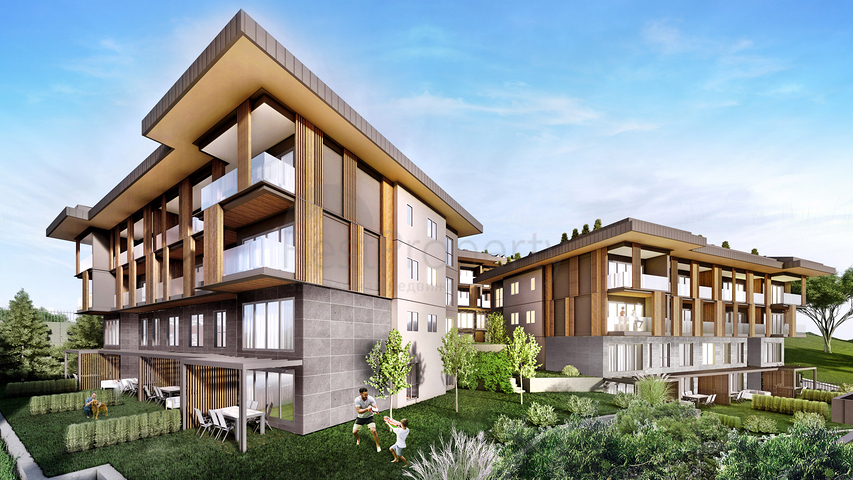 Luxury project in the embrace of nature in Saryer district 