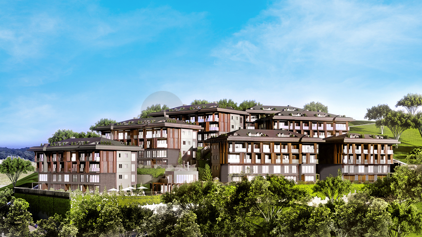Luxury project in the embrace of nature in Saryer district 