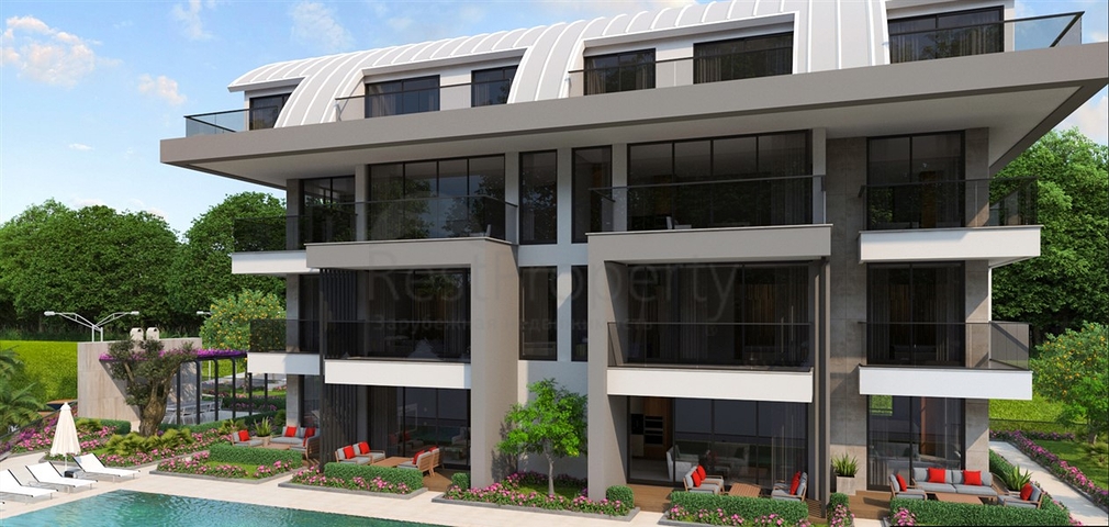 An investment project in the very center of Alanya 