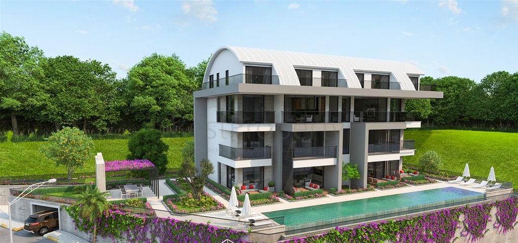 An investment project in the very center of Alanya 