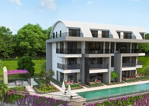 An investment project in the very center of Alanya 