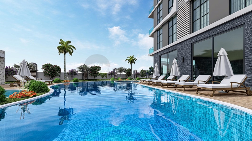 1+1 apartment in Mahmutlar district