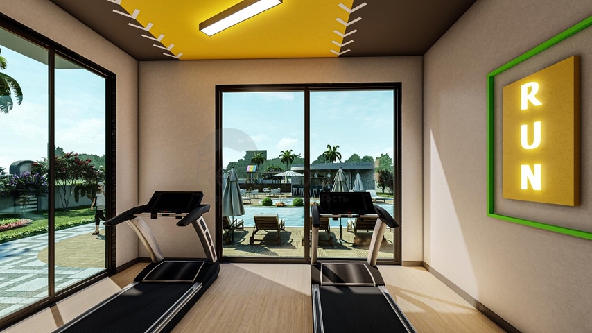 1+1 apartment in Mahmutlar district