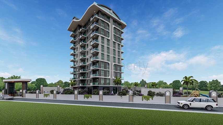 1+1 apartment in Mahmutlar district