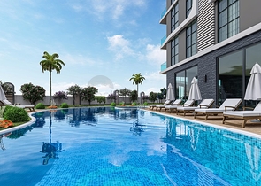 1+1 apartment in Mahmutlar district